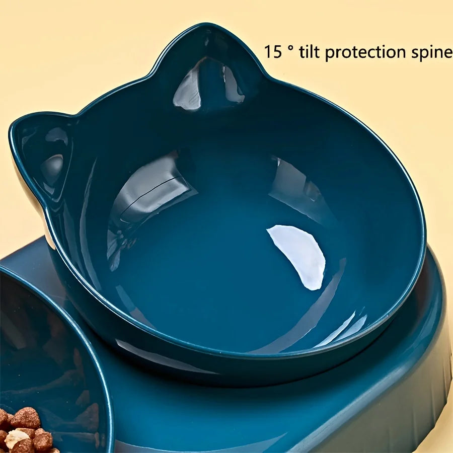 3 in 1 Pet Bowls with Gravity Water Feeder