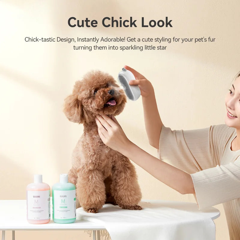 ROJECO Pet Steam Comb Cat/Dog Electric Spray Brush
