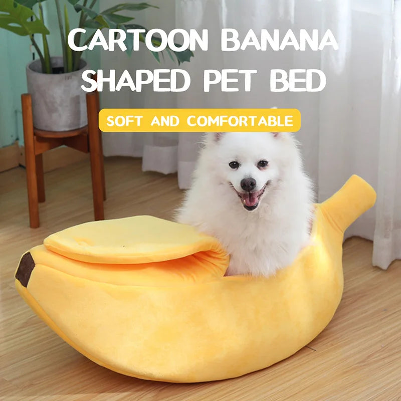 Banana Cat Bed – Cozy, Comfy & Absolutely Adorable