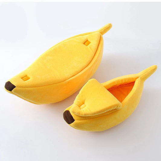 Banana Cat Bed – Cozy, Comfy & Absolutely Adorable