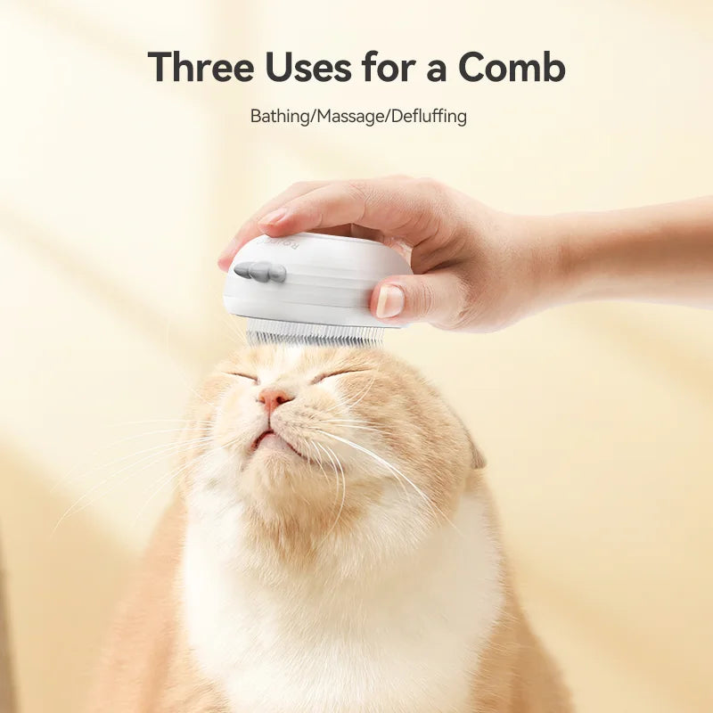 ROJECO Pet Steam Comb Cat/Dog Electric Spray Brush
