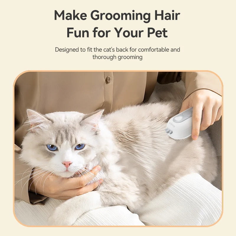 ROJECO Pet Steam Comb Cat/Dog Electric Spray Brush